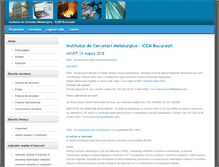 Tablet Screenshot of icem.ro